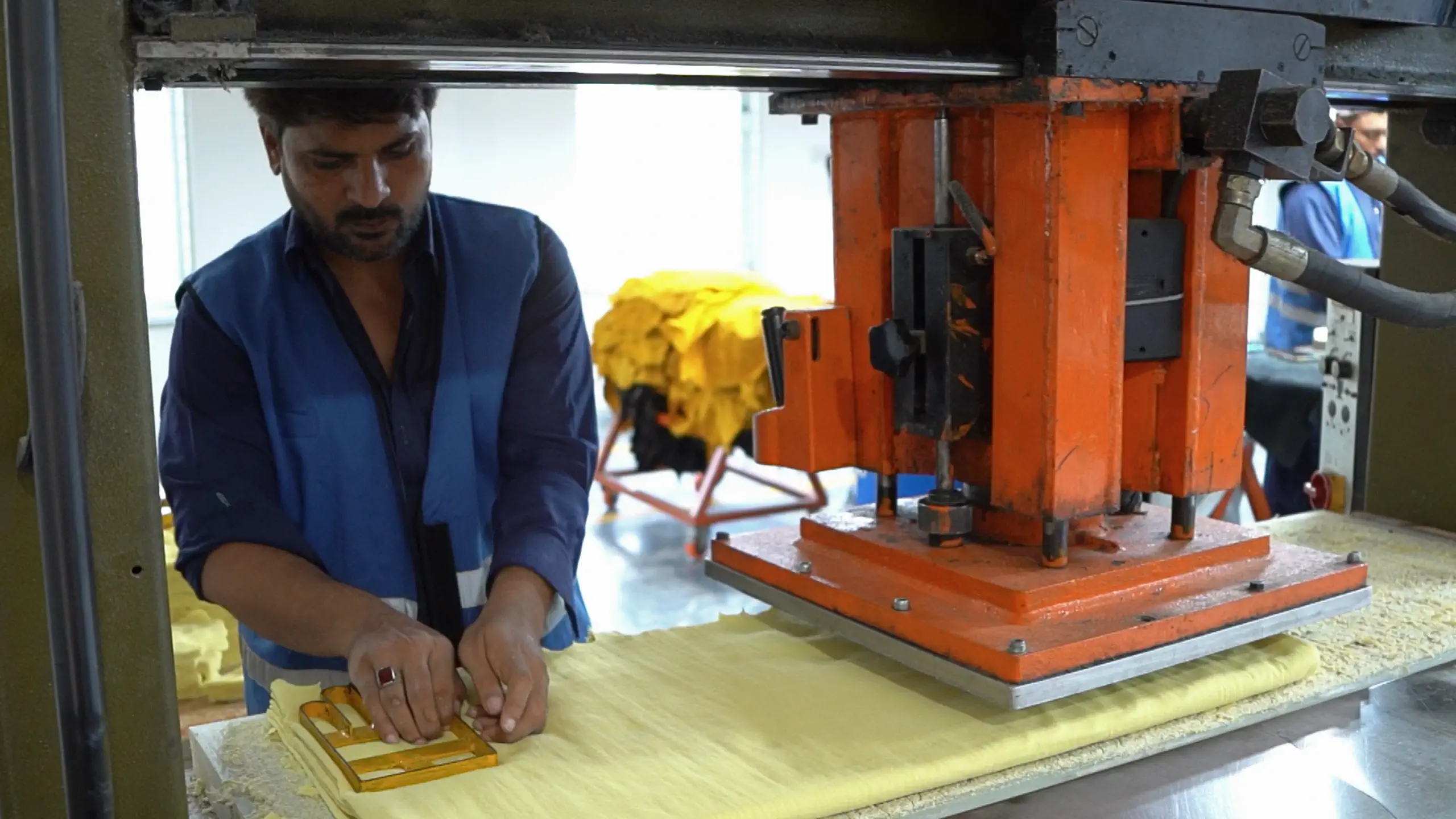 Cutting patterns prepared for production