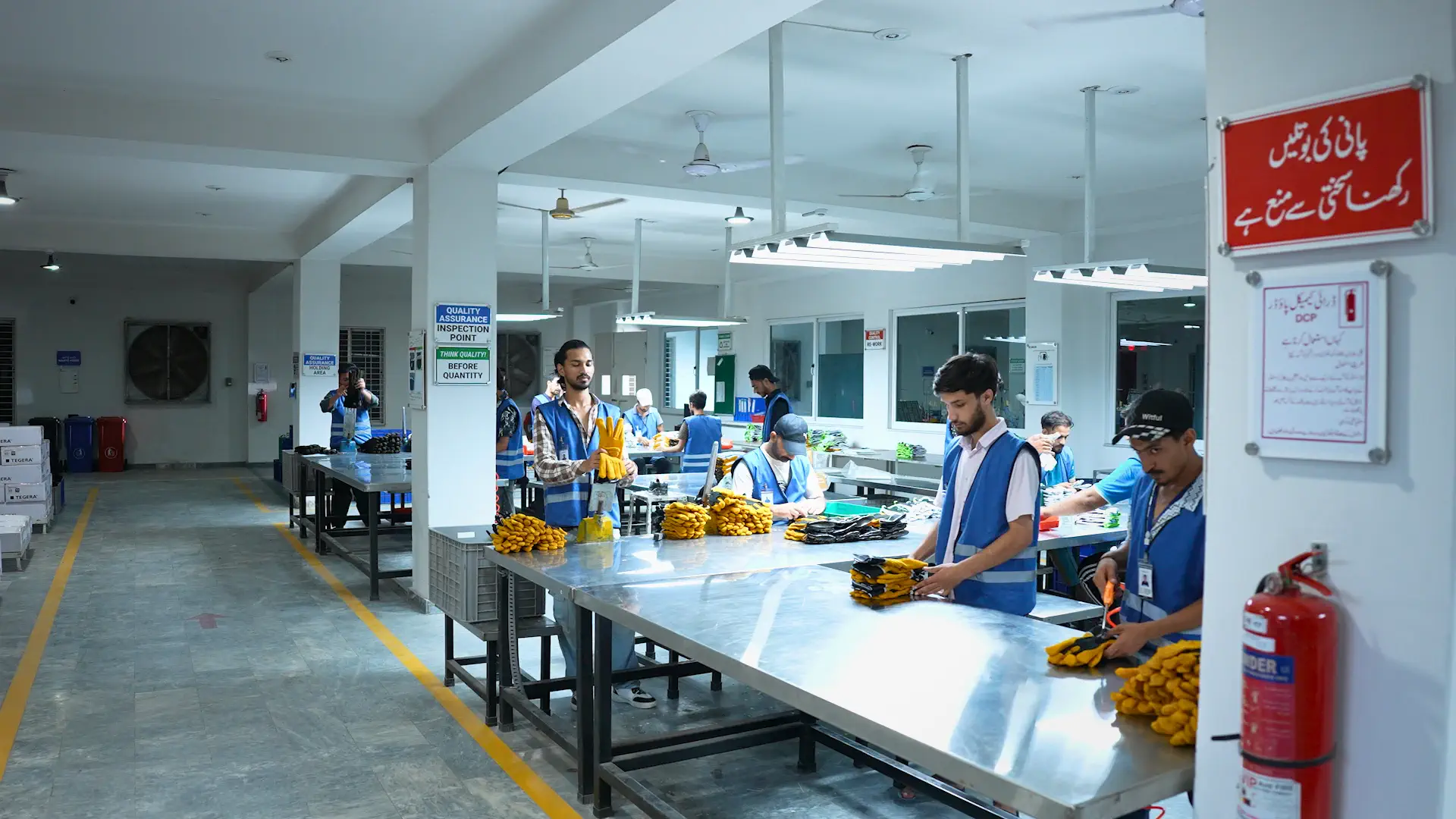 Quality Assurances and Finishing Operations