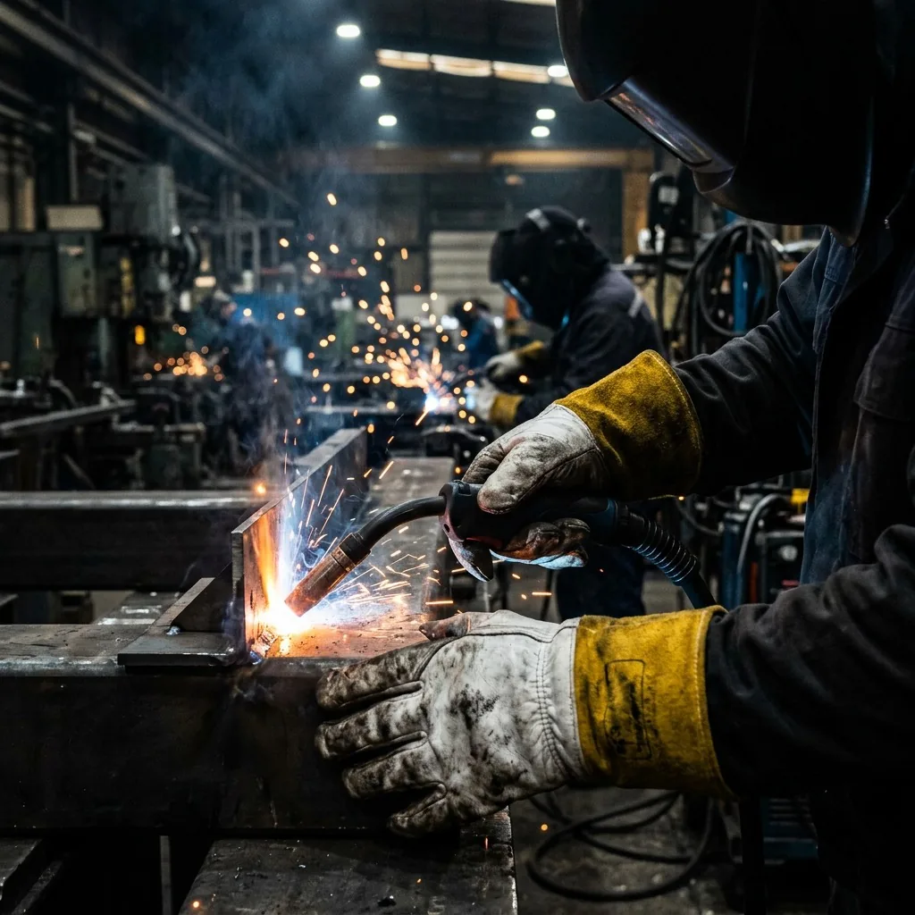Heat and flame-resistant glove