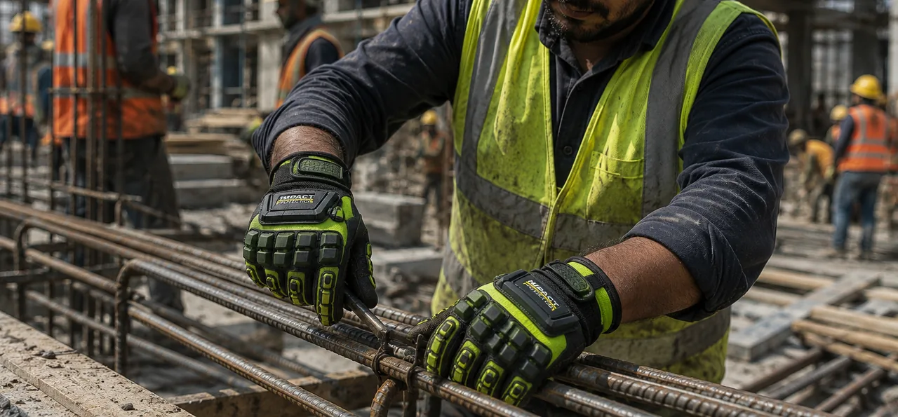 Impact-protection safety glove