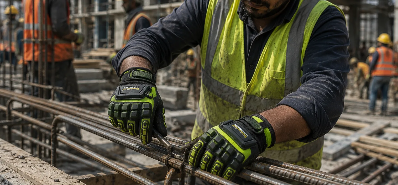 Impact-protection safety glove